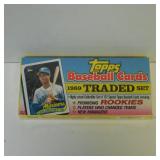 1989 TOPPS TRADED BASEBALL FACTORY SEALED BOX SET