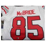 TREY MCBRIDE SIGNED AUTO JERSEY BECKETT COA