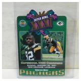 1996 UPPER DECK PACKERS SUPER BOWL CHAMPS JUMBO