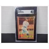 1962 TOPPS #139 BABE RUTH HITS 60 SGC 4