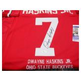 DWAYNE HASKINS JR SIGNED AUTO JERSEY JSA COA