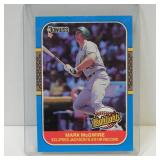 1987 DONRUSS MARK MCGWIRE HIGHLIGHTS ATHLETICS