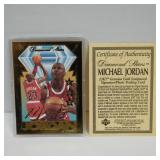 1996 UPPER DECK MICHAEL JORDAN DIAMOND STARS 23KT