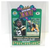 1996 UPPER DECK SUPER BOWL XXXI JUMBO 201/5000