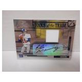 2005 DONRUSS #TT-32 ELI MANNING SIGNED AUTO JERSEY