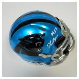 XAVIER LEGETTE SIGNED PANTHERS MINI HELMET COA