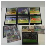 LOT OF 1990'S JUMBO MOTION CARDS BASEBALL FOOTBALL