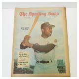 HANK AARON THE SPORTING NEWS 3000 HIT CLUB 1970