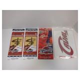 TICKETS FROM LEBRON JAMES 1ST CAVALIERS HOME GAME