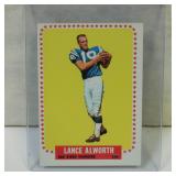 1964 TOPPS FOOTBALL #155 LANCE ALWORTH CHARGERS