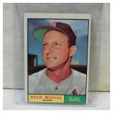 1961 TOPPS #290 STAN MUSIAL ST LOUIS CARDINALS