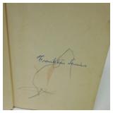 RARE FRANKLIN WHITEY LEWIS SIGNED INDIANS BOOK
