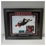 FRAMED RYAN REYNOLDS SIGNED DEADPOOL FLAT BAS PSA