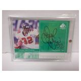 1998 UPPER DECK #JA JAMAL ANDERSON SIGNED AUTO