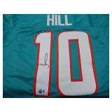 TYREEK HILL SIGNED AUTO JERSEY BECKETT COA