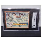 1962 TOPPS #234 WORLD SERIES GAME 3 SGC 5