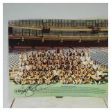 JEROME BETTIS SIGNED 1997 STEELERS TEAM PHOTO