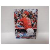 2018 TOPPS HOLIDAY #HMW17 SHOHEI OHTANI RC