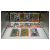 LOT 15 TOPPS CHROME MONSTERS BY MONSTERS