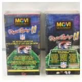 LOT X 2 1997 MOVI MOTIONVISION NFL HOBBY BOXES