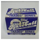 1988 TOPPS TRADED BASEBALL SET
