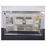 1948 WORLD SERIES TICKET CLEVELAND INDIANS
