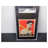 1948 LEAF KEN KELTNER BLANK BACK (RARE) SGC