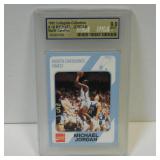 1989 CC NORTH CAROLINA MICHAEL JORDAN MINT 9