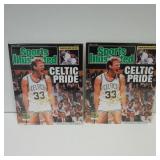 RARE LARRY BIRD UPPER DECK SI COVER PHOTO CARDS
