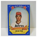 1981 FLEER NOLAN RYAN ALL STAR STICKER ASTROS