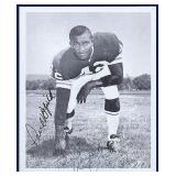 PAUL WARFIELD Double Signed Browns 1960s TI Photo