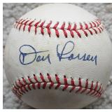 DON LARSEN Signed OAL Baseball New York Yankees