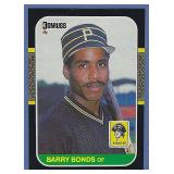 High Grade 1987 Donruss 361 BARRY BONDS RC Pirates