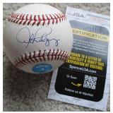 ALEX RODRIGUEZ Signed OML Baseball Mariners JSA