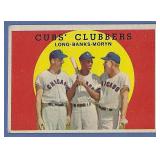 1959 Topps #147 ERNIE BANKS Cubs Clubbers