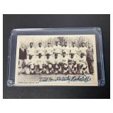 1931 HOMESTEAD GRAYS PHOTO SIGNED BY T RADCLIFFE