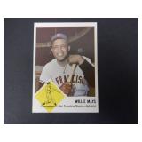 1963 FLEER WILLIE MAYS #5 (STAIN ON BACK)