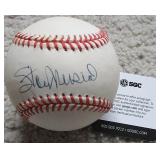 STAN MUSIAL Signed ONL Baseball Cardinals JSA