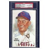 Signed 1981 Perez Steele BOB LEMON PSA/DNA Slabbed