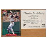 1994 Nabisco AS Legends JIM PALMER Auto Card