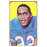 1970 Topps Super #24 OJ SIMPSON RC Buffalo Bills