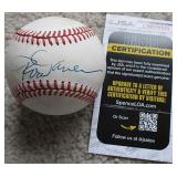 ROD CAREW Signed OAL Baseball Twins JSA