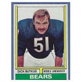 Sharp 1974 Topps #230 DICK BUTKUS Chicago Bears