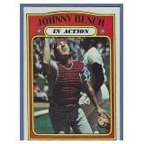 Sharp 1972 Topps #434 JOHNNY BENCH IA Reds