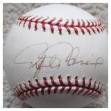 RAFAEL PALMEIRO Signed OML Baseball Orioles Texas