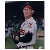 BOB LEMON Signed Color 8x10 Photo Indians