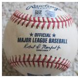 2019 MLB Game Used Baseball OHTANI vs BIEBER