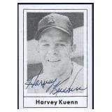 Signed 1978 Grand Slam #120 HARVEY KUENN Tigers