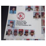 1975 CINCINATTI REDS & RED SOX AUTOGRAPHS