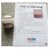 JOE DIMAGGIO Signed OAL Baseball Full JSA LOA